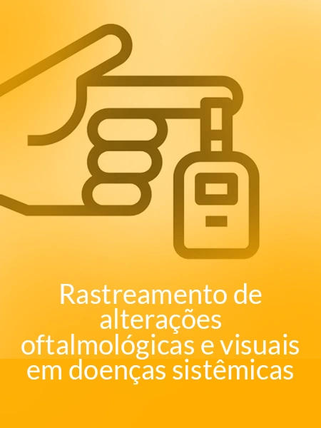 Rastreamento de alterações oftalmo