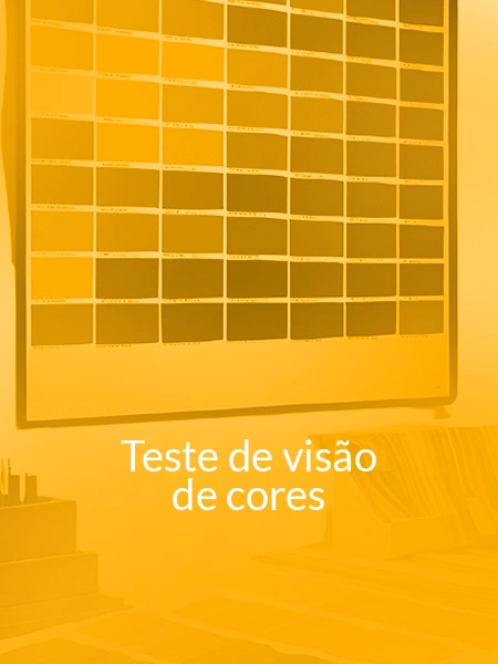 Teste de visão de cores
